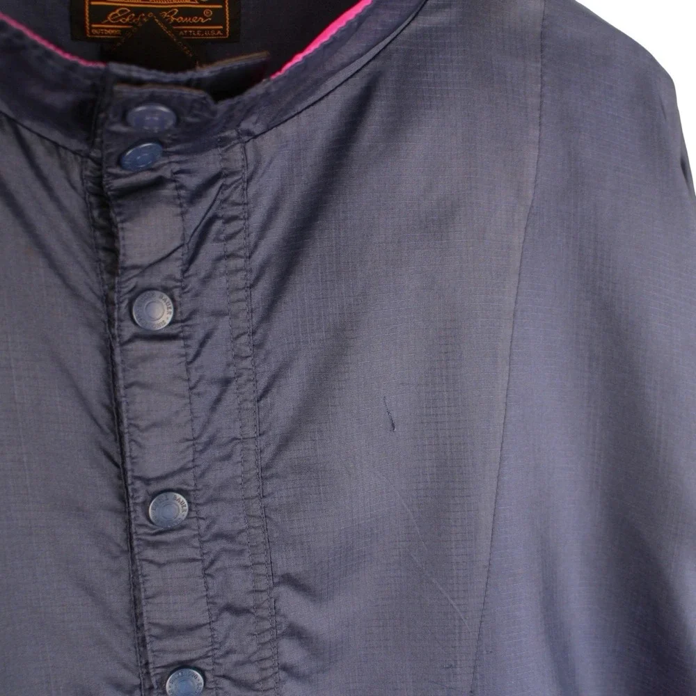 Vintage Eddie Bauer Pullover Windbreaker Anorak Jacket Colorblock Women's Medium